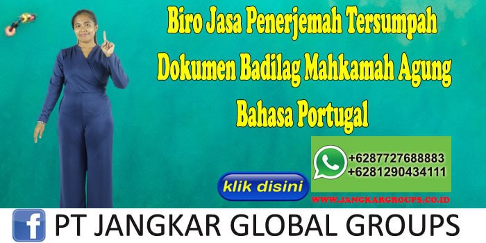 Dokumen Badilag Mahkamah Agung Portugal