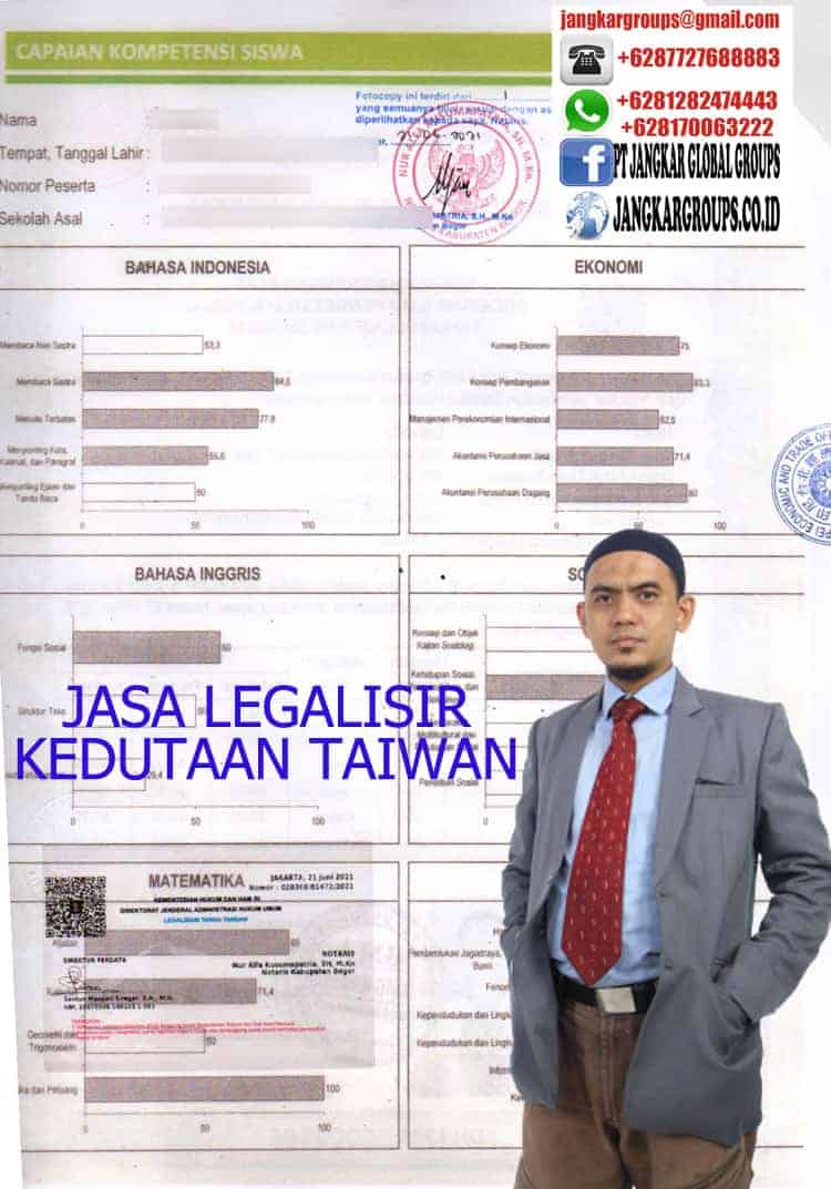 LEGALISIR TETO TAIWAN