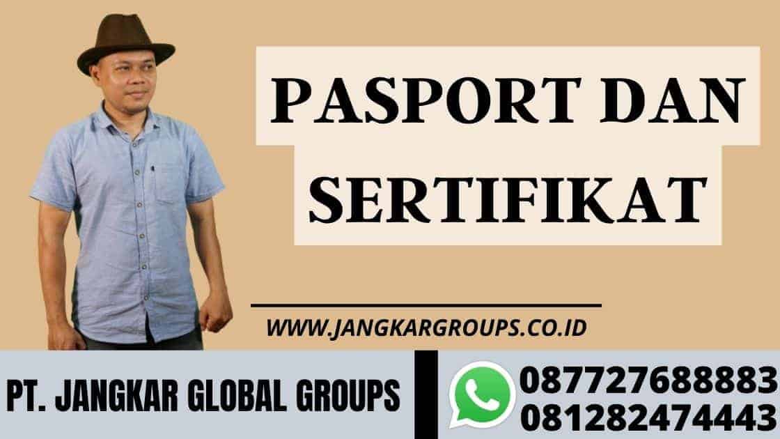 pasport dan sertifikat