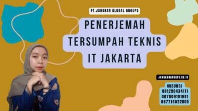 Penerjemah Tersumpah Teknis IT Jakarta