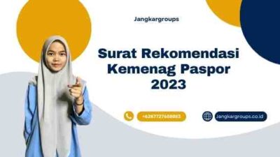 Surat Rekomendasi Kemenag Paspor 2023