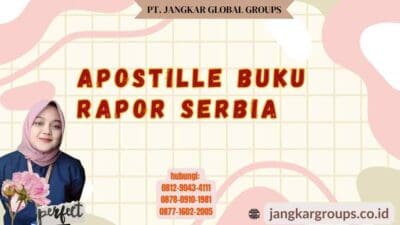 Apostille Buku Rapor Serbia