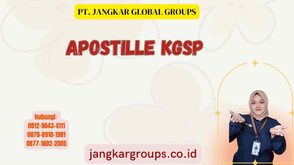 Apostille Kgsp