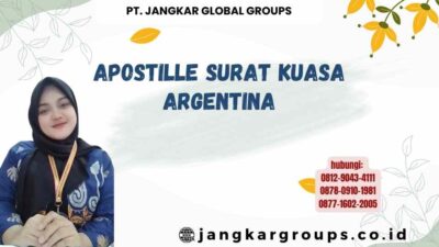 Apostille Surat Kuasa Argentina