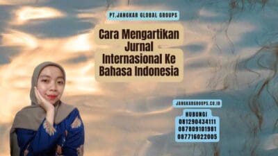 Cara Mengartikan Jurnal Internasional Ke Bahasa Indonesia