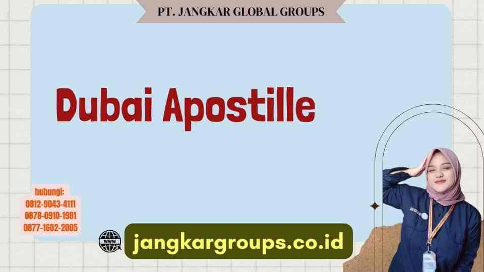 Dubai Apostille