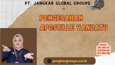 Pengesahan Apostille Vanuatu