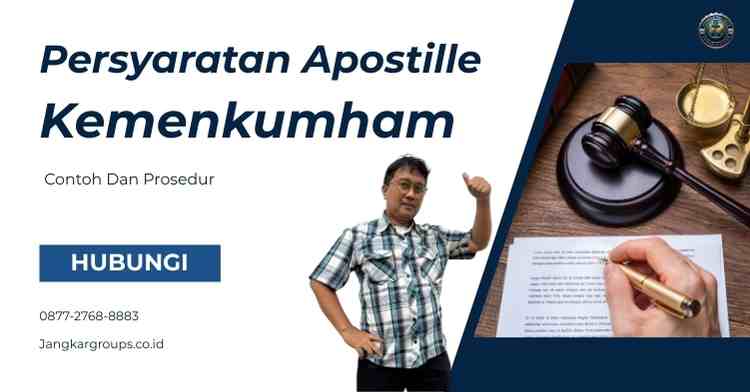 Persyaratan Apostille Kemenkumham Contoh Dan Prosedur