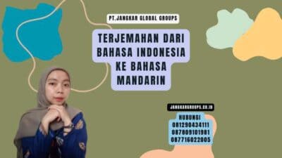 Terjemahan Dari Bahasa Indonesia Ke Bahasa Mandarin
