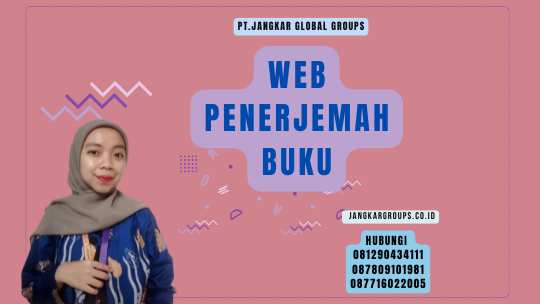 Web Penerjemah Buku