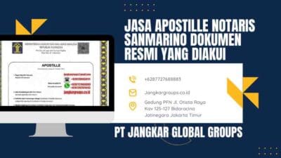 Jasa Apostille Notaris Sanmarino Dokumen Resmi Yang Diakui