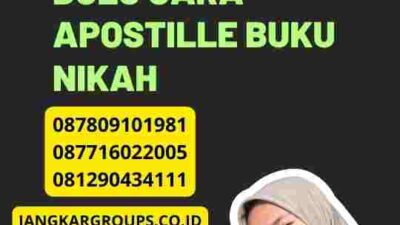 Cara Apostille dan Legalisasi Dokumen Sama atau Beda?