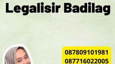 Cara Membuat Legalisir Badilag