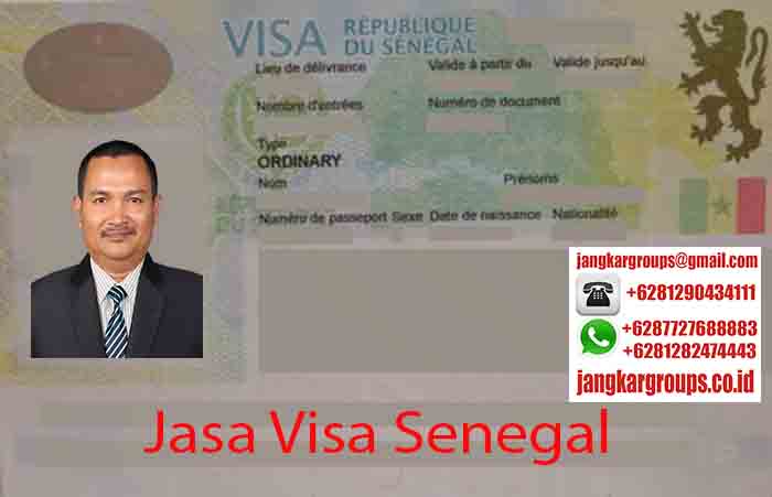 Contoh Visa Senegal