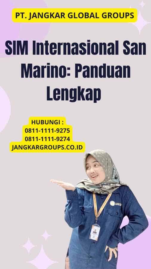 SIM Internasional San Marino: Panduan Lengkap