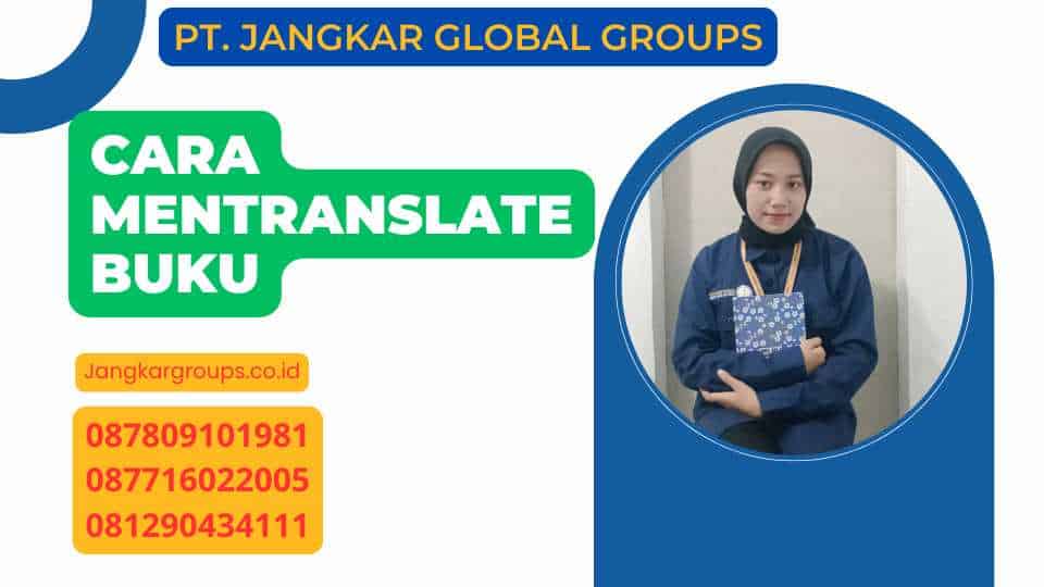 Cara Mentranslate Buku