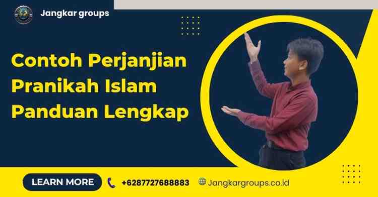 Contoh Perjanjian Pranikah Islam Panduan Lengkap