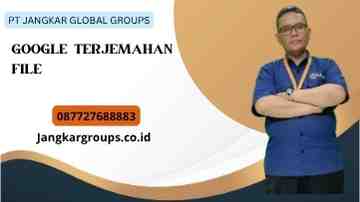 Google Terjemahan File