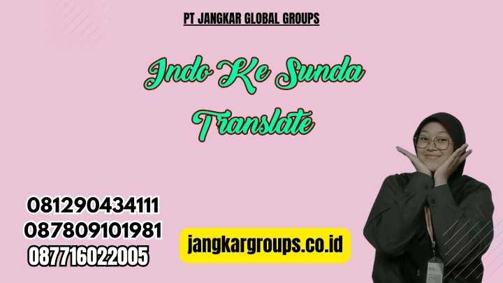 Indo Ke Sunda Translate
