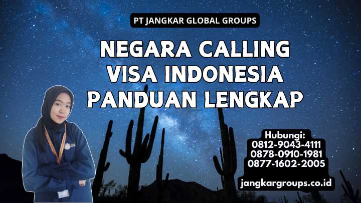 Negara Calling Visa Indonesia Panduan Lengkap