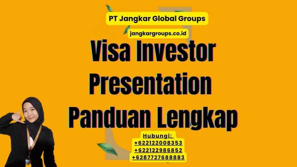 Visa Investor Presentation Panduan Lengkap