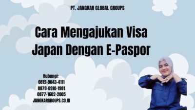 Cara Mengajukan Visa Japan Dengan E-Paspor