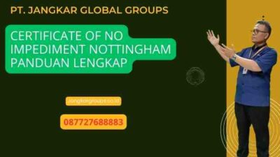 Certificate Of No Impediment Nottingham Panduan Lengkap