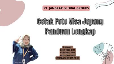 Cetak Foto Visa Jepang Panduan Lengkap