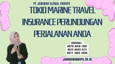 Tokio Marine Travel Insurance Perlindungan Perjalanan Anda