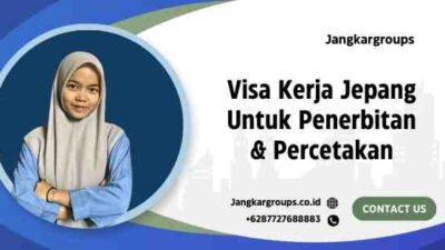 Visa Kerja Jepang Untuk Penerbitan & Percetakan