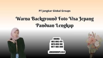 Warna Background Foto Visa Jepang Panduan Lengkap