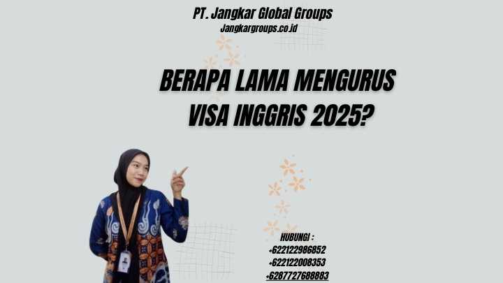 Berapa Lama Mengurus Visa Inggris 2025?
