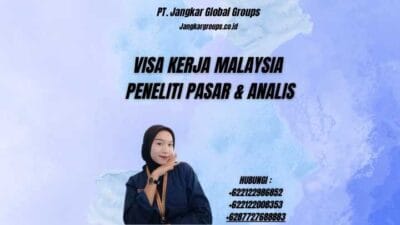 Visa Kerja Malaysia Peneliti Pasar & Analis
