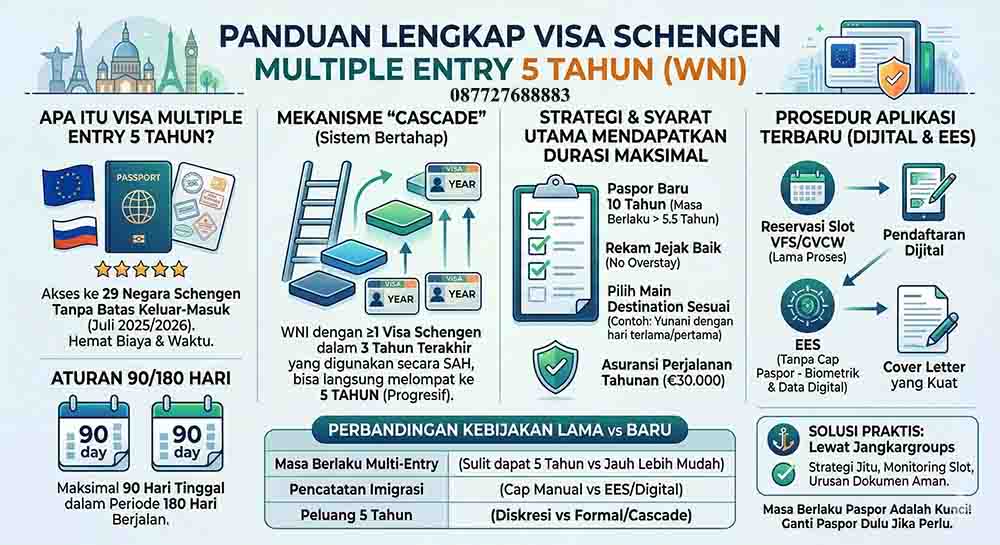 infografis Visa Schengen Yunani