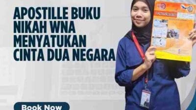 Apostille Buku Nikah WNA Menyatukan Cinta Dua Negara