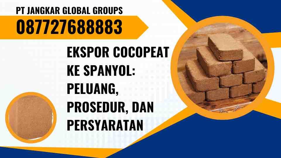 Ekspor Cocopeat ke Spanyol: Peluang, Prosedur, dan Persyaratan