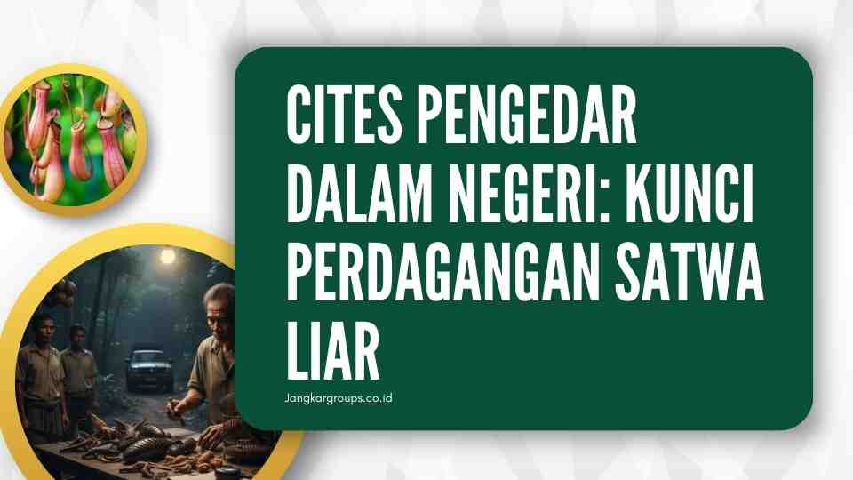 CITES Pengedar Dalam Negeri Kunci Perdagangan Satwa Liar