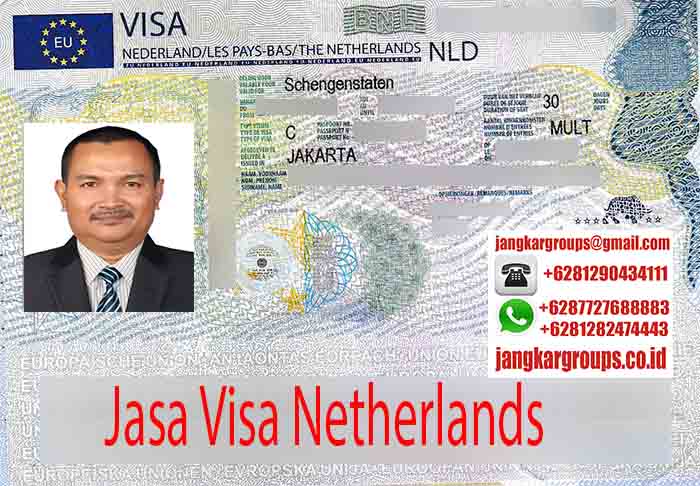 Contoh Visa Netherlands