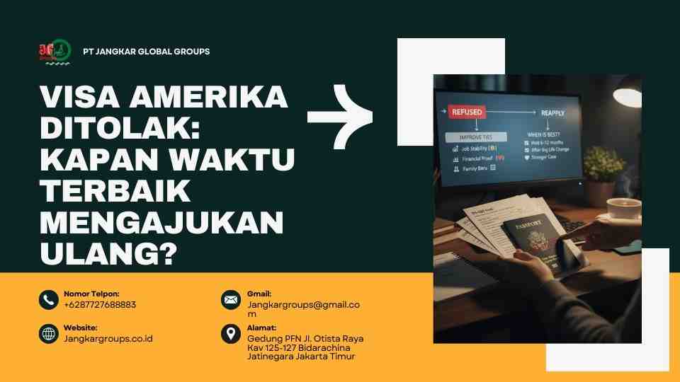 Visa Amerika Ditolak Kapan Waktu Terbaik Mengajukan Ulang