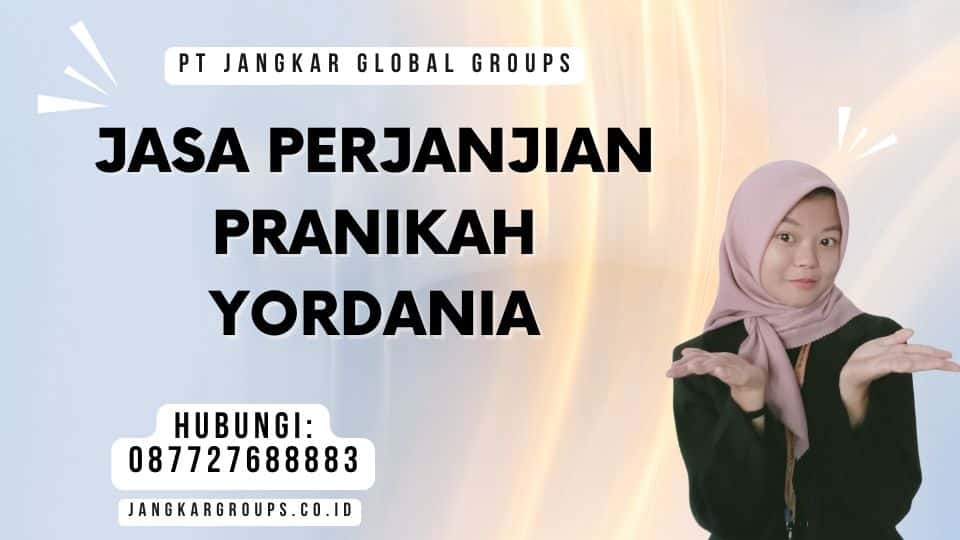 Jasa Perjanjian Pranikah Yordania