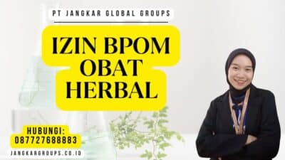 Izin BPOM Obat Herbal
