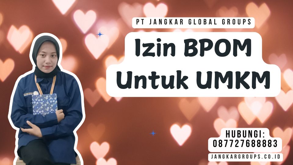 Izin BPOM Untuk UMKM