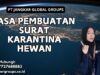 Jasa Pembuatan Surat Karantina Hewan