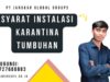 Syarat Instalasi Karantina Tumbuhan