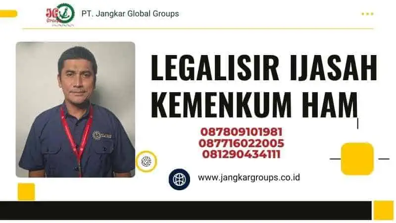 Legalisir Ijasah Kemenkum HAM