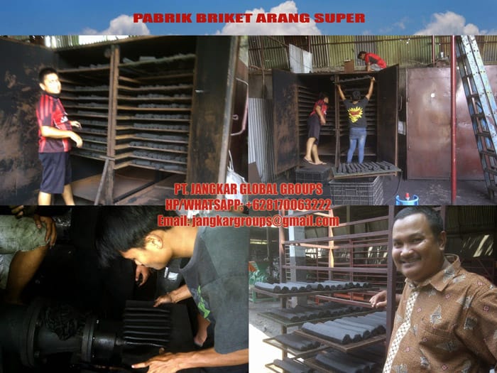 pabrik briket arang super