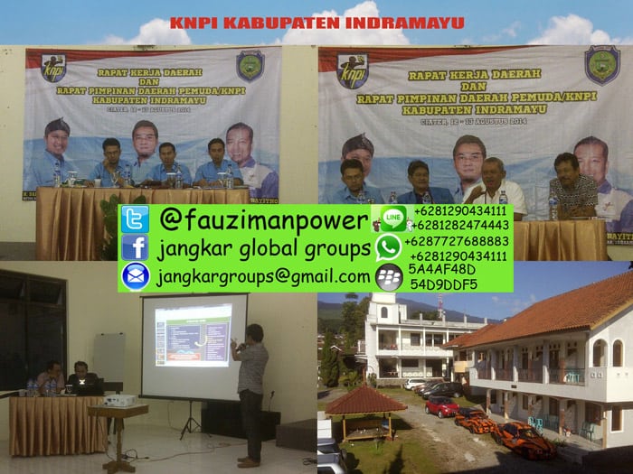 rakerda dan rapimda knpi dpd indramayu