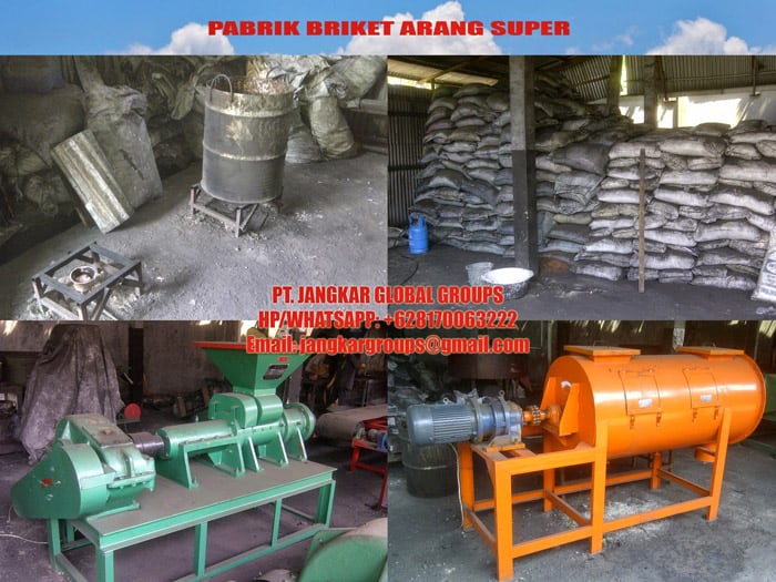 pabrik briket arang super