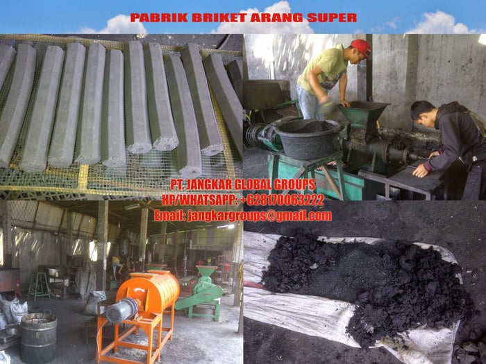 pabrik briket arang super