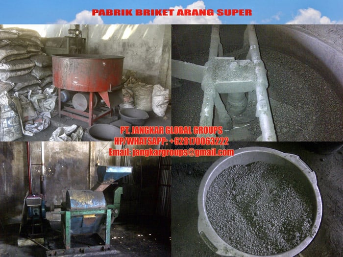 pabrik briket arang super